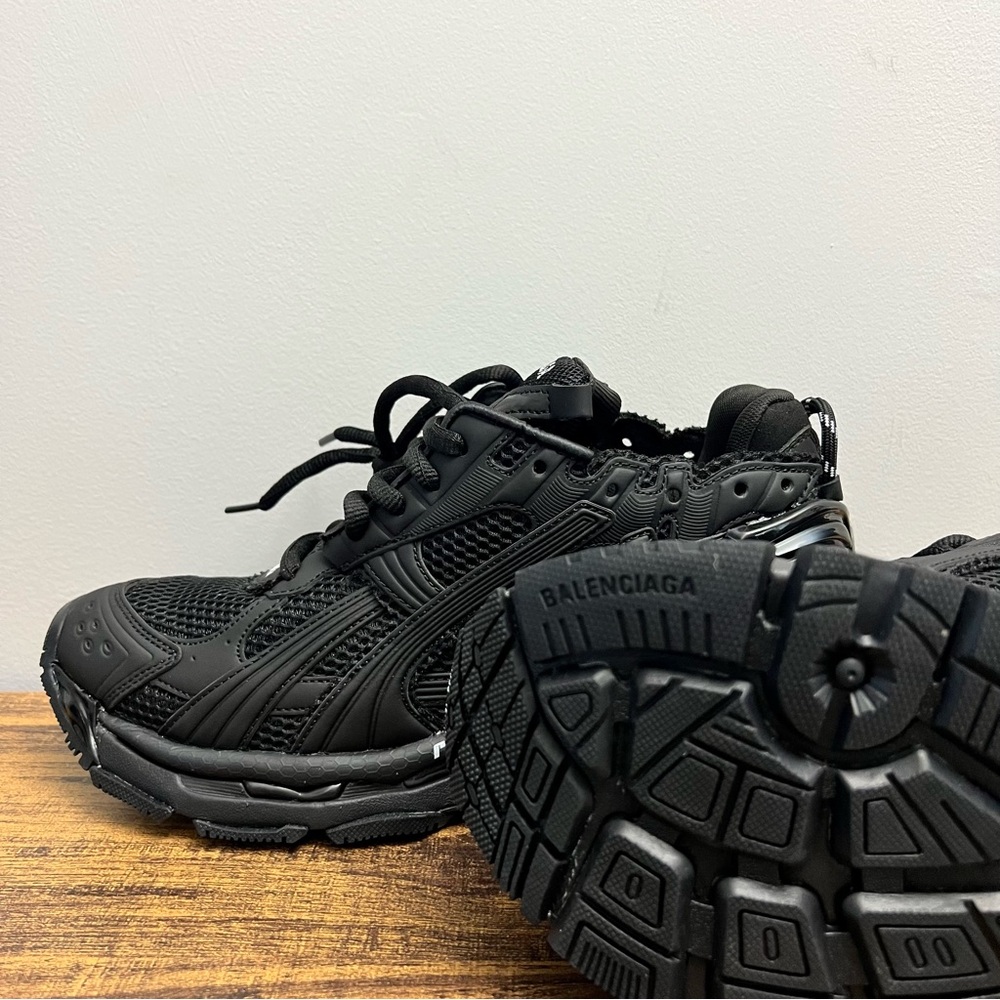 Balenciaga Runner Sneakers - “Matte Black” - Picture 7 of 7